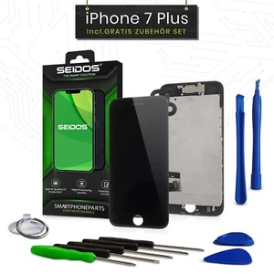 Display für iPhone 7 PLUS mit RETINA LCD Glas VORMONTIERT Komplett SCHWARZ NEU - Bild 1 von 5