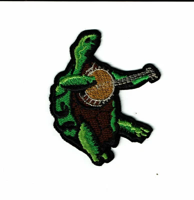 Grateful Dead Terrapin Station Banjo Turtle embroidered patch Iron on patches - Image 1 of 2