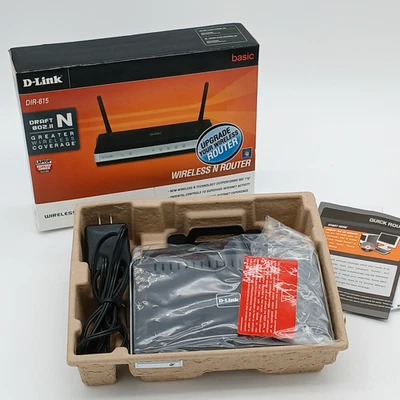 Router inalámbrico N D-Link DIR-615 300 Mbps 1 - Nuevo en caja (sin CD de instalación) Foto 1 de 4
