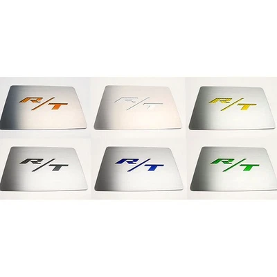 Placa de caja de fusibles MOPAR azul incrustación 'R/T' para Challenger/cargador 2008-15 con cubierta ACC Foto 1 de 4