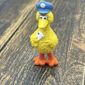 Muppets Sesame Street Big Bird Mailman Postman Gift Toy Figure 2.5" Tara Toy - Picture 1 of 6