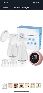 electric breast pump double - Picture 1 of 7