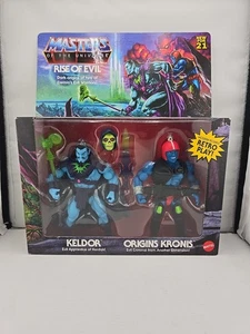 MOTU ORIGINS Masters Of The Universe Rise Of Evil Keldor y Kronis SELLADO - Imagen 1 de 8