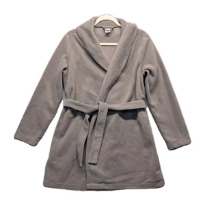 Calida Lounge Element Morgenmantel Damen Größe S Schalkragen Plüsch Beige Ton - Bild 1 von 11