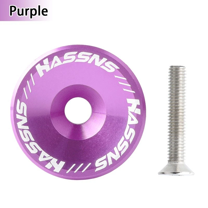 Tapa de vástago de bicicleta cubierta de aluminio para auriculares horquilla superior 1-1/8 sin rosca Mtb bicicleta de carretera Foto 1 de 4