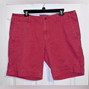 Denim & Supply Ralph Lauren nuovo con etichette uomo chino rosso pantaloncino cotone casual elegante 31 - Foto 1 di 10