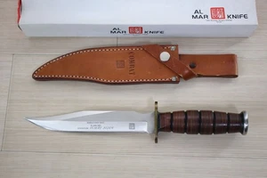 VINTAGE AL MAR Grunt II Operation Desert Storm Knife SEKI JAPAN,Exellent Y30 - Picture 1 of 17