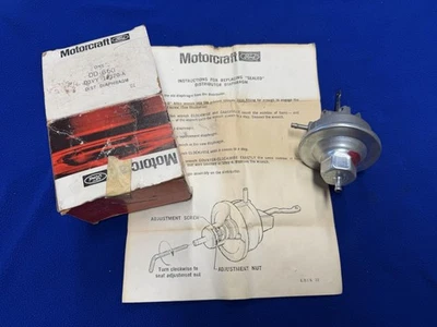 Ford Genuine NOS Motorcraft Distributor Diaphragm D3VY-12370-A, DD-660 - Image 1 of 4