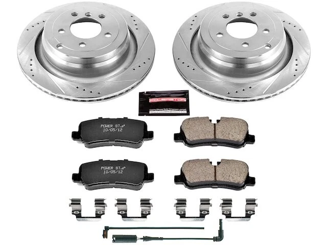 Rear Brake Pad and Rotor Kit For 2006-2012 Land Rover Range Rover NQ178TW Foto 1 de 1