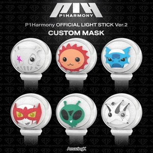 [PreSale] P1Harmony Official Light Stick Ver.2 CUSTOM MASK KPOP - Bild 1 von 16