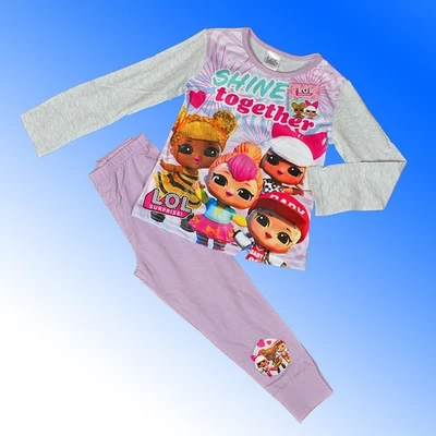 Mädchen-Schlafanzug LOL Surprise Alter 4 5 6 7 8 9 10 Jahre