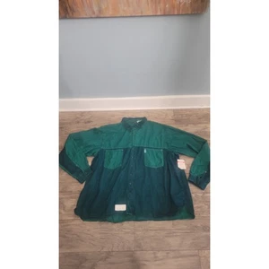 Vintage Sunrider Shades Hemd 6XL Made in Canada Grün Knopfleiste Neu mit Etikett Selten... - Bild 1 von 7