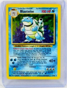 Pokemon Blastoise Hologram Base Set 2 Stage 2 Card 2/102 - Picture 1 of 5