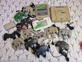🇨🇦 Canadian Seller 🇨🇦 Junk Console Lot SNES Super Famicom Sega Saturn Wii U