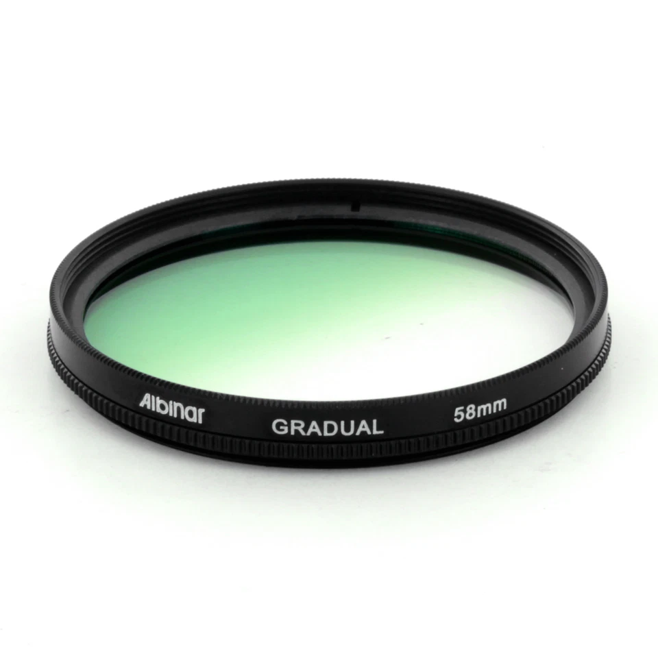 Albinar 58mm Green Graduated Gradual Color Filter - Image 1 of 1