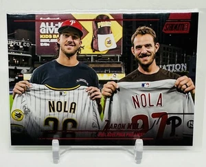 Aaron Nola Red Foil Parallel 2022 Stadium Club Philadelphia Phillies - Picture 1 of 1