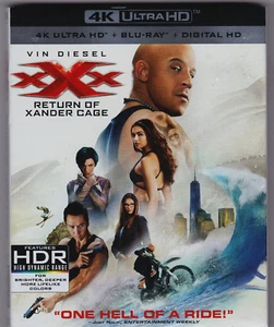 xXx: Return of Xander Cage (DVD, 2017, Includes Digital Copy 4K Ultra HD Blu-ray - Bild 1 von 1