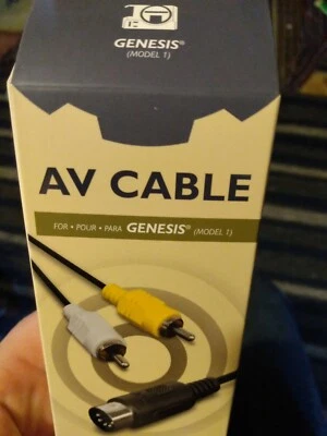Tomee Standard AV Cable for Sega Genesis 1 - M05028 - Image 1 of 2