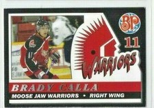 2006-07 Moose Jaw Warriors (WHL) Brady Calla