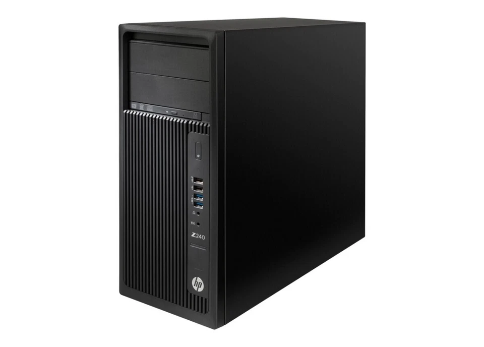 HP Workstation Z240, Intel Xeon E3-1230V5, 16GB DDR4, 256GB SSD, Nvidia Quadro K - Image 1 of 1