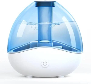 Ultrasonic Cool Mist Humidifier with Removable 1.5L Water Tank Blue - Picture 1 of 6