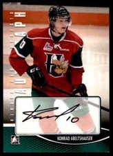 2012-13 IN THE GAME HEROES AND PROSPECTS KONRAD ABELTSHAUSER AUTO CS HALIFAX