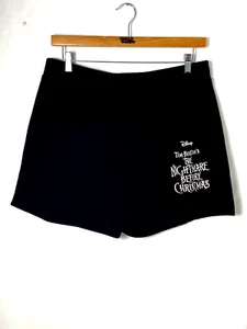 Pantalones cortos de salón negros Disney Pesadilla antes de Navidad talla XXL - Imagen 1 de 7