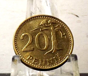 CIRCULATED 1977 20 PENNIA FINISH COIN (52924)..... - Picture 1 of 3