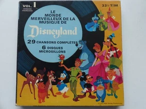 Le Monde Merveilleux De La Musique De Disneyland - Vol.1 BOX 6 X SP/7" - Picture 1 of 3