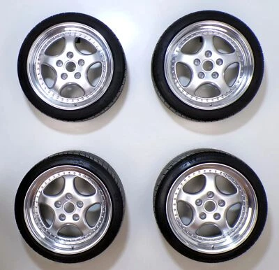 RH-Alurad Typ P Radsatz für Porsche 964 Carrera und Turbo Michelin Reifen N3 Neu - Bild 1 von 4