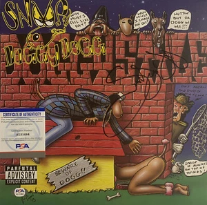 Album firmato Snoop Dogg vinile Doggystyle PSA/DNA COA full sig Lp disco rapper - Foto 1 di 2