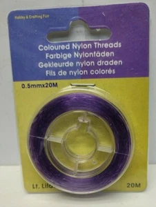 fils de nylon colores confection bijoux collier perle (D) - Imagen 1 de 1