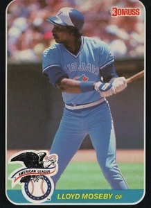1987 -BASEBALL CARD -LLOYD MOSBY -3 1/2" X 5 " - Picture 1 of 2