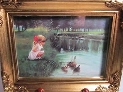 ZOLAN ENMARCADO "EL DESCUBRIMIENTO DE LA MAÑANA" con impresión artística de certificado de autenticidad 7x9" ~ #A2356 ~ ¡En muy buen estado!! Foto 1 de 4