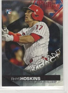 Rhys Hoskins 2018 Topps Series 2 Instant Impact Insert Black 288/299 Phillies - Picture 1 of 1