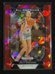 2024 Panini Prizm Draft Picks - All American Red Ice Prizm #16 Jacy Sheldon (RC) - Picture 1 of 4