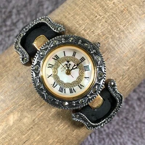 VTG Anne Klein II Women Y481 Classic Leather 24mm Quartz Analog Watch 6 1/4" - Picture 1 of 14