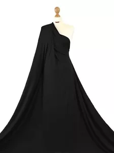 100% Cotton Fabric Premium Single Jersey Soft Knit Dressmaking Craft Material - Picture 1 of 49