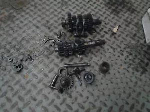 1993-1996 CR250R 94 1994 CR250 CR 250 R TRANSMISSION GEAR GEARS FORKS DRUM - Bild 1 von 3