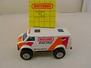 1983 MATCHBOX SUPERFAST RACING SUPERFAST 44 4X4 CHEVY VAN BF GOODRICH NEW IN BOX - Picture 1 of 3