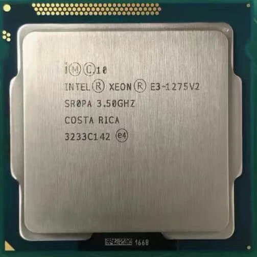 Procesador CPU Intel Xeon E3-1275 V2 4 núcleos 8 hilos 3,5 GHz SR0PA LGA1155 Foto 1 de 1