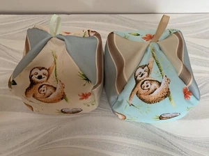 Sloth design Set X2- iPad Pro, iPad, tablet cushion Beanbag stand & Phone Holder - Picture 1 of 12