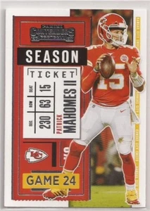 2020 Panini Contenders Patrick Mahomes II Season Ticket Kansas City Chiefs No.2 - Picture 1 of 2