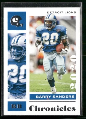 2020 Panini Chronicles #33 Barry Sanders - Image 1 of 2