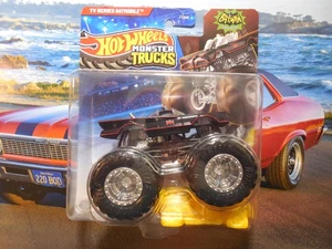 Hot Wheels Monster Trucks TV Serie Batmobile CRUSHABLE CAR 4x4 1/64 KOSTENLOSER VERSAND - Bild 1 von 3