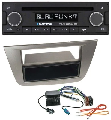 Blaupunkt MP3 Bluetooth DAB CD USB Autoradio für Seat Altea Toledo ab 05 Anthraz - Bild 1 von 4