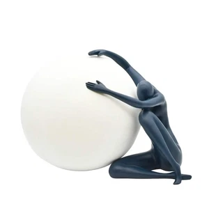 Dekofigur - Abstrakte Skulptur Statement-Figur Sisyphos Orbis - Bild 1 von 9