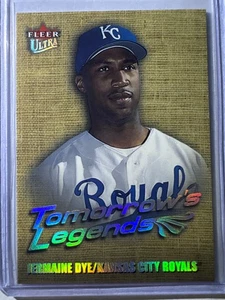 2001 Fleer Ultra Jermaine Dye Tomorrow’s Legends Insert Card #7TL - Picture 1 of 2