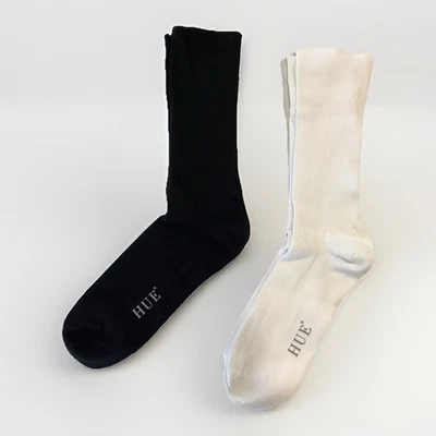 Pack de 2 calcetines de vestir uniforme tue blanco y negro talla estimada pequeña Z3 Foto 1 de 4