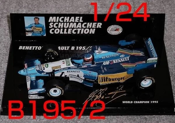 Shipping Included 1/24 Benetton Renault B195/2 Schumacher Wc 1995 B195 - Image 1 of 1